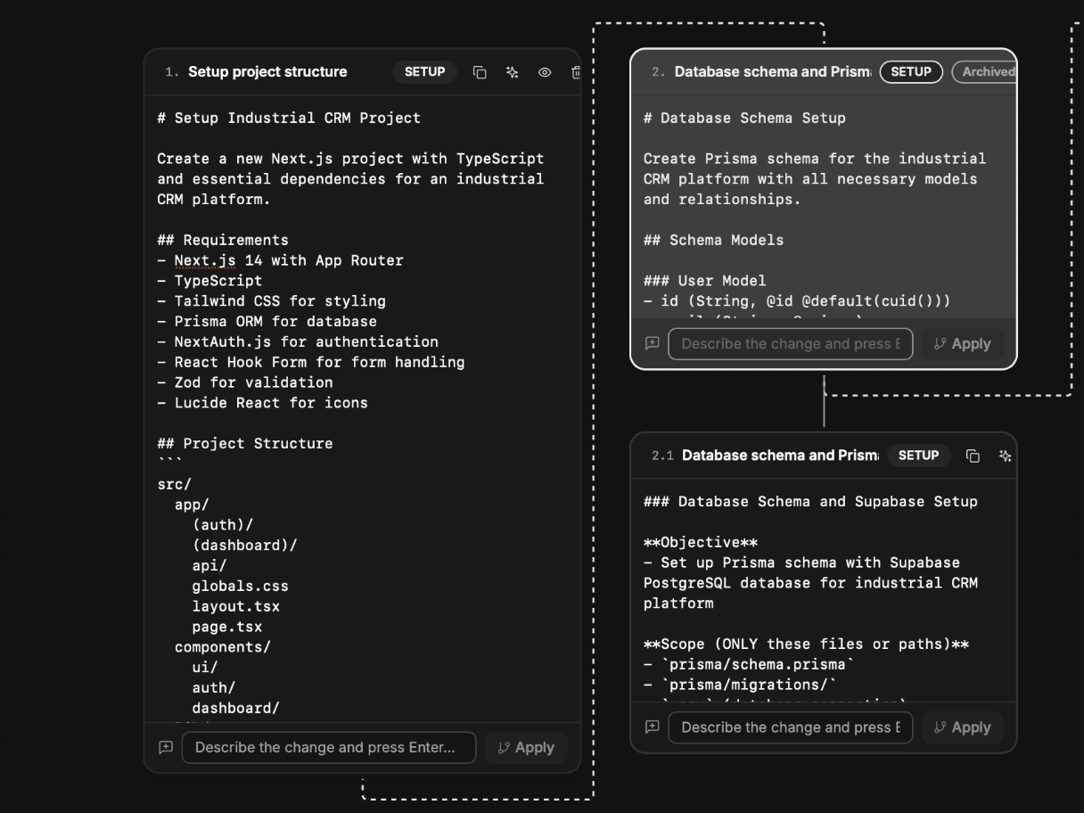 Screenshot showing version control interface